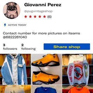 FOLLOW MY DEPOP @PUGVINTAGESHOP